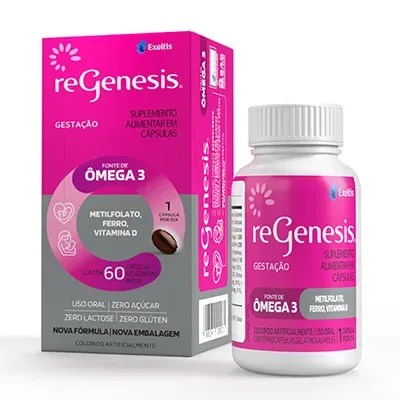 Regenesis Exeltis Caixa Com 60 Cápsulas